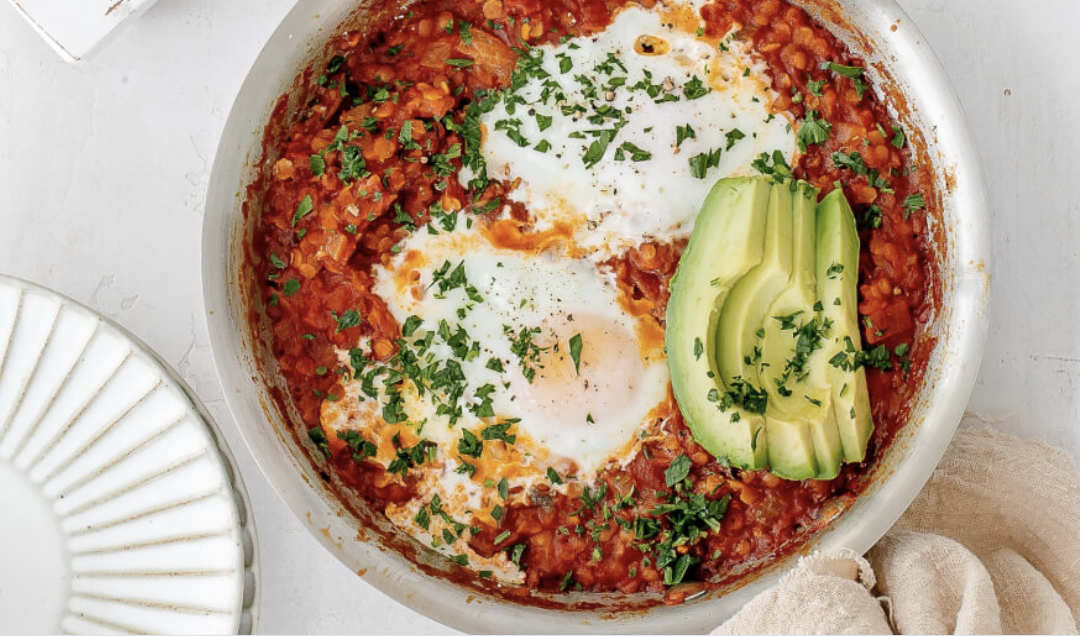 Lentil Shakshuka